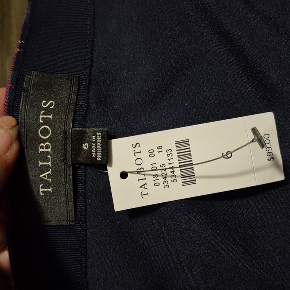 Talbots Wool Blend Highland Tartan Skirt Sz.6 NWT - Picture 4 of 7